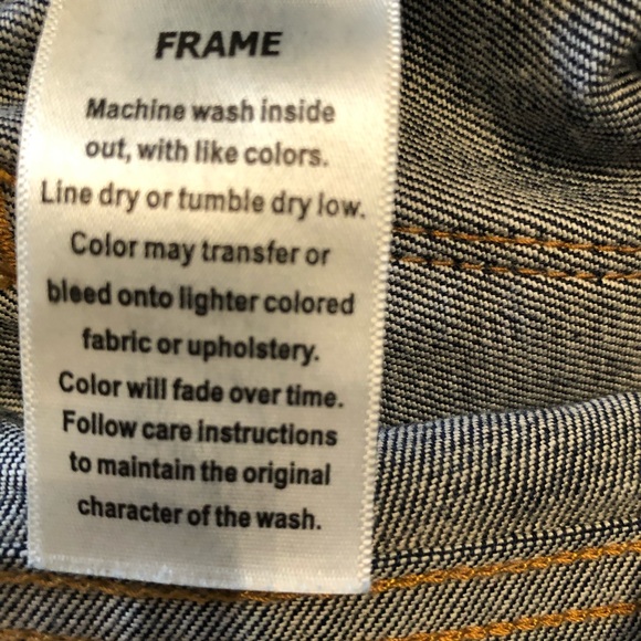 Frame Denim Le Bell Flare Jeans Size 24 - Picture 10 of 11